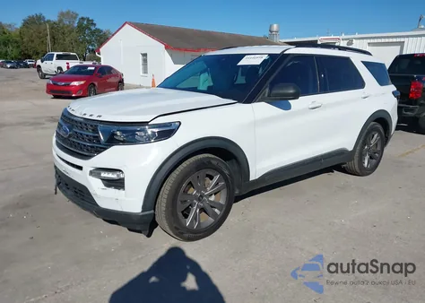 2021 Ford Explorer Xlt z USA, uszkodzony, nr VIN 1FMSK7DH9MGB60933